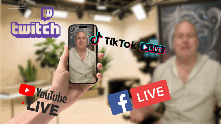 go live on social media